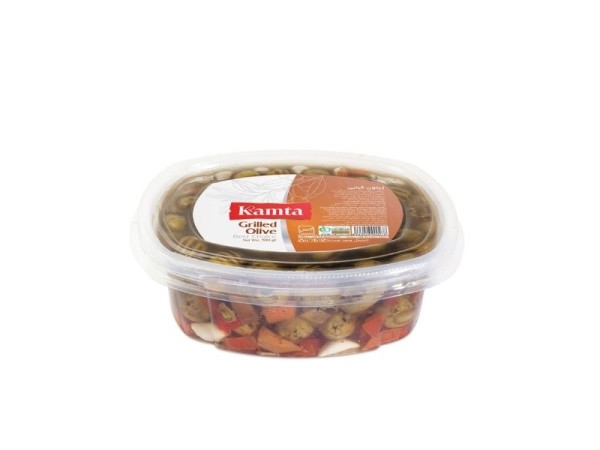 زیتون کبابی 400 گرم کامتا