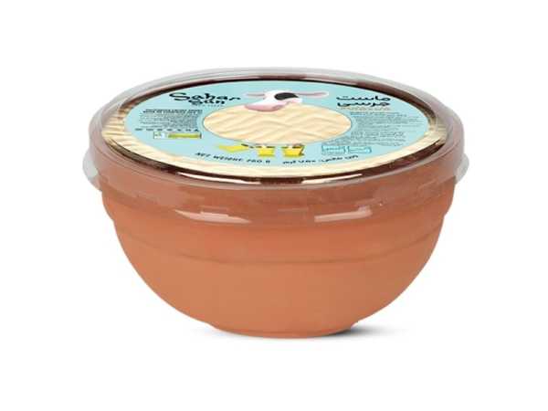 ماست جرسی ۷۵۰ گرم سحر سان