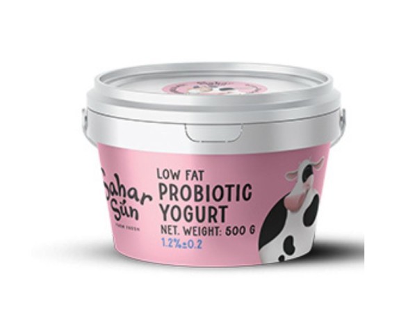 ماست پروبیوتیک کم چرب 500 گرم سحر سان