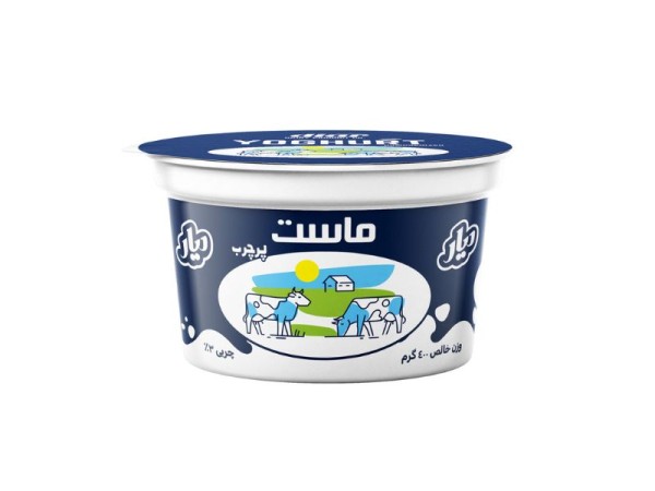 ماست پرچرب ۴۰۰ گرم دیار