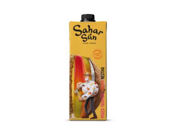 نکتار میوه گرمسیری ۱۰۰۰ گرم سحر سان