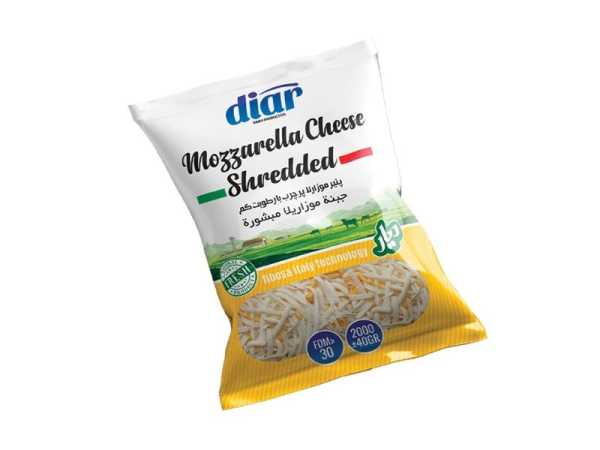 پنیر پیتزا موزارلا 2000 گرم دیار